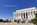 Iconic view from the presidential memorial plaza of the Abraham Lincoln Memorial looking up the crowded ceremonial approach towards the Greek Doric temple
