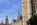 View of the western-side of the Palace of Westminster including Victoria Tower & Great Bell of Westminster from Great College Street, London, England