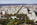 Aerial cityscape overlooking the White House, Lafayette Square, 16th Street & north Washington DC