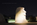 Nightography from the Martin Luther King, Jr. Memorial featuring the carved profile of Martin Luther King emerging from the Stone of Hope, American civil rights memorial, West Potomac Park, Washington DC