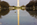Unique view of the bottom section of the Washington Monument and reflection on the surface of the Reflecting Pool, National Mall, Washington DC