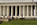 A view of the Lincoln Memorial, featuring the east facade of the Greek Doric temple, the Lincoln Steps and summer tourist crowds, National Mall, Washington DC