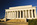 One of the views of the Abraham Lincoln Memorial featuring the strong early morning sunshine gleaming off the marble edifice and Lincoln Steps, Washington DC