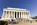 One of the scenes of Washington DC, featuring the Lincoln Steps and eastern edifice of the Abraham Lincoln Memorial, Lincoln Memorial Circle, Washington DC