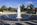 One of the views of the views of the National Mall in Washington DC, featuring the National World War Two Memorial and Rainbow Pool
