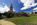 Spring scene from the memorial grounds of the George Washington Masonic National Memorial featuring the Classical Revival Masonic building perched atop Shuter's Hill overlooking the town of Alexandria, Virginia