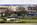 Spring scene from Shuter's Hill on the terraced steps of the George Washington Masonic National Memorial overlooking the historic town of Alexandria, Virginia 
