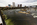 James River rapids riverscape from the T. Tyler Potterfield Memorial Bridge featuring the City of Richmond skyscrapers, Virginia