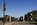 Champs Elysees of Philadelphia scene featuring the ceremonial tree-lined boulvard of the Benjamin Franklin Parkway including the Philadelphia Museum of Art in the distance