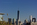 New Jersey view of the Lower Manhattan skyline including the One World Trade Center skyscraper, Hudson River Waterfront Walk, Jersey City