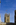 Unique view of top section Victoria Tower from Great College Street, Westminster, London, England
