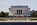 View of the eastern facade and tourist filled approach up towards the neoclassical temple, National Mall, Washington DC