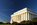 View of the classical gleaming white stone edifice of the Abraham Lincoln Memorial, Lincoln Memorial Circle, Washington DC