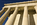 Abe Lincoln Memorial scene featuring the Doric Order columns of the presidential monument, National Mall, District of Columbia
