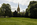 Kensington Gardens scene featuring a view of the Albert Memorial & Royal Albert Hall, London, England