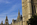 Unique view of the Palace of Westminster including Big Ben and Victoria Tower from Great College Street, Westminster, London, England