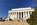 Ceremonial approach scene featuring the Lincoln Steps, Doric colonnaded east facade and peak hour tourist crowds, Abraham Lincoln Memorial, Washington DC