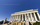 Spring presidential memorial scene featuring the ceremonial Lincoln Steps, Doric colonnaded east edifice and peak time tourism crowds, Abraham Lincoln Memorial, District of Columbia