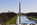 One of the views of Washington DC, taking in the Washington Monument and reflection on the surface of the Reflecting Pool from the Lincoln Memorial, Washington DC