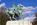 The centrepiece statue of Washington Circle, featuring George Washington on horseback, Washington DC