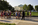 Pennsylvania Avenue Northwest scene featuring the north-side of the White House and the national finalist of the Miss America 2015 Pageant, Washington DC