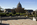 Late fall scene from the Library of Congress entryway or forecourt featuring the United States Capitol Building and grounds, Capitol Hill, District of Columbia