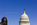 View of the iconic Capitol Dome from the American Civil War statuary of the Ulysses Grant Memorial in Union Square, Capitol Hill, Washington DC