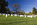 An autumn view of Virginia, featuring Arlington National Cemetery including Arlington House and simple marble headstones