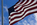 The American flag flying at half-staff outside the historic Arlignton House (Robert E. Lee Memorial), Virginia