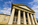Arlington House (Robert E. Lee Memorial) built in the Georgian-Revival architectural style, located atop one of the highest points at Arlington National Cemetery, Virignia
