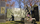 Memorial Drive scene featuring the Seabees Memorial along the "Avenue of Heroes" outside the main grounds of Arlington National Cemetery, Virginia