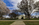 Springtime scene featuring the elliptical shaped outdoor amphitheater and blossoming trees, Memorial Amphitheater, Arlington National Cemetery, Virginia