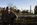 Late fall scene from the Triangular Field of service at the Korean War Veterans Memorial featuring the Washington Monument towering above the city, Independence Avenue SW, District of Columbia