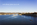 Iconic view overlooking the Potomac River from Arlington Memorial Bridge with the Kennedy Center, Roosevelt Island & Georgetown in the distance 