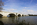 A late autumn river and bridge scene featuring the Potomac River and Arlington Memorial Bridge including the Abraham Lincoln Memorial, Mount Vernon Trail, District of Columbia