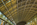 St Pancras International Railway Station Upper concourse nightography scene featuring the roof structure of the formerly known Barlow Trainshed, London, England