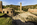 Victorian brickworks at Porth Wen scene featuring the remains of the beehive brick kilns, chimney, drying sheds, mouleding sheds and warehouse areas, Llanbadrig, Scheduled Monument, Anglesey, North Wales