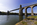 One of the views of the Isle of Anglesey featuring the historic Menai Suspension Bridge spanning the Menai Strait, World Heritage Site, Area of Outstanding Natural Beauty, Anglesey, Gwynedd