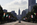 Summertime scene from the Champs Elysees of Philadelphia featuring the ceremonial tree-lined boulvard of the Benjamin Franklin Parkway including the ornate City Hall in the distance, Parkway Museums District, Philadelphia