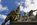 Prince Consort National Memorial scene featuring the allegorical sculptures of the Europe Group Statue including the Gothic pavilion behind, Albert Memorial, South Kensington, London